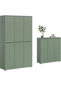 Garderobenschrank Scarpa Graugr&uuml;n