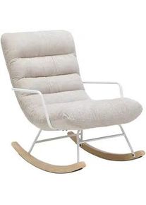 Schaukelstuhl Swingo Creme