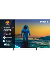 Philips 77OLED810/12 (77", OLED810, OLED, 4K, 2025), TV, Schwarz