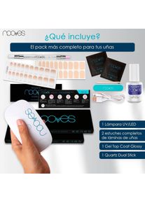 Nooves, Nagelstyling + Kunstn&auml;gel, Beauty Nude Starter Kit (Nagelstyling Set, Nude)