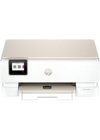 HP, Multifunktionsdrucker &raquo;Envy Photo 7230 (B63JVB)&laquo; 6 Monate gratis Drucken mit Instant Ink inklusive, wei&szlig;, Beidseitiger Druck, Display