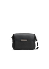 Tommy Hilfiger, Herren, Umh&auml;ngetasche &raquo;TH BUSINESS LEATHER CAMERA BAG&laquo;, Men Kamarabag, Schultertasche mit verstellbarem Umh&auml;ngeriemen, schwarz, 