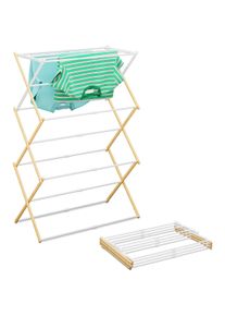 Relaxdays W&auml;schest&auml;nder, W&auml;schest&auml;nder, Weiss