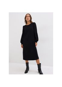 bonprix, Damen, Jerseykleid &raquo;Jerseykleid aus Punto di Roma&laquo; f&uuml;r besondere Anl&auml;sse, in A-Linien-Passform, schwarz, N-Gr, 52/54 (XXL) - N-Gr, schwarz, 