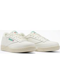 Reebok CLASSIC, Damen, Sneaker &raquo;CLUB C&laquo;, CHALK/CHALK/GLEGRN, 36,5, Stylischer Sneaker von Reebok CLASSIC mit Schn&uuml;rung