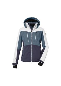 Killtec, Damen, Skijacke &raquo;KSW 43 WMN SKI JCKT&laquo; Hochfunktionale Skijacke, wasserdicht, atmungsaktiv, 4-Wege-Stretch, blau, 38, blau, Damen Skijacke mit