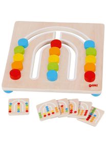 goki Farbsortierbrett Regenbogen