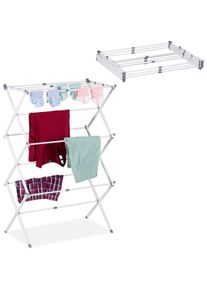 Relaxdays W&auml;schest&auml;nder, W&auml;schest&auml;nder, Schwarz