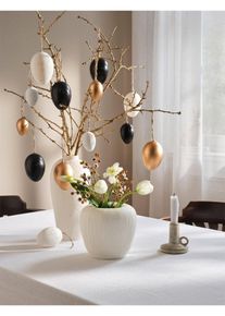 Decoratieve paaseieren om op te hangen (16-delige set) - goud - maat Onesize - bonprix