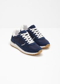 Sneakers in retrolook - blauw - maat 39 - vegan - bonprix