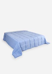 Sprei - blauw - maat 270x210 cm - microvezel - bonprix