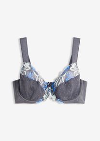 Minimizer bh met gewatteerde bandjes - grijs - maat 85F - bonprix