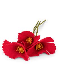 &Eacute;n Gry & Sif Mohnblumen Filz