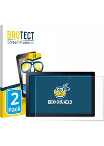 BROTECT Schutzfolie f&uuml;r Acer Chromebook Tab 311 Displayschutz Displayschutzfolie Folie Klar Transparent (2 Stk., Acer Chromebook Tab 311), Tablet 