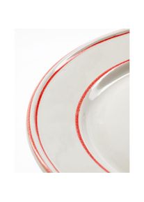 Nicolas Vah&eacute; Nicolas Vah&eacute; Dinner plate, NVBistro, RedWhite, Teller, Rot, Weiss