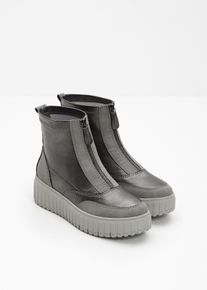 Jana Plateau-Boots, grau, Gr&ouml;&szlig;e 41, bonprix