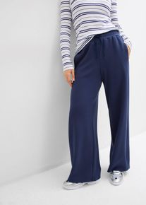 Palazzo-Hose aus softem Scuba, blau, Gr&ouml;&szlig;e 44/46 (L), Viskose, bonprix