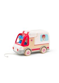 woody Auto ambulancie so zvukmi a svetlom