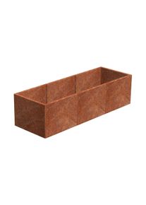 Alto Vyv&yacute;&scaron;en&yacute; z&aacute;hon 69 x 204 x 52 cm, corten CORGARDEN 1011