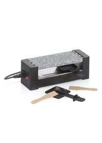 Kela Raclette/kameň Tom&uuml;l granit black, pre 2 osoby, čierna, 33 x 11 x 11,5 cm