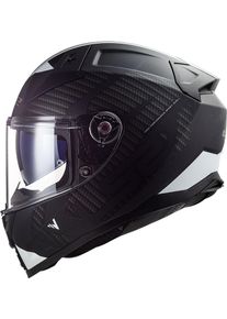 LS2 FF811 Vector II Splitter, full face helmet , color: Black/Dark Grey/White , size: 3XL