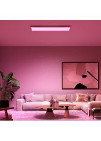 PHILIPS Hue White & Color Ambiance Surimu Plafonnier LED carr&eacute;, 8719514355057,