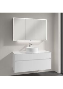 Villeroy & Boch Villeroy & Boch Collaro Meuble avec vasque &agrave; poser et armoire de toilette My View Now, 5A5840RW+A95700DH+A4551200, My View Now