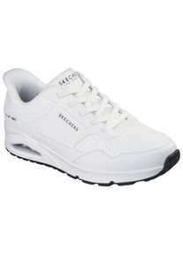 Skechers Slip-On Sneaker &raquo;UNO-BANKSIA LUXE&laquo; Keilsneaker, Sneaker mit Luftkissen wei&szlig;, Gr&ouml;&szlig;e 44