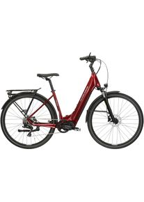 Kross &raquo;E-Trekkingrad Trans Hybrid LS 3.0 28 Zoll rot&laquo; 8 Gang Shimano Acera T3000 Schaltwerk Kettenschaltung Mittelmotor 250 W Pedelec, Elektrofahrrad 