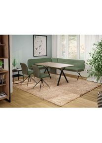 OTTO home Eckbankgruppe &raquo;Gabi Essecke, Sitzgruppe, Eckbankgruppe, K&uuml;chenbankgruppe&laquo; Set, 4tlg, 4 tlg. tlg. Stuhl: 360&deg; drehbar (R&uuml;ckst.), 2-Stoff-