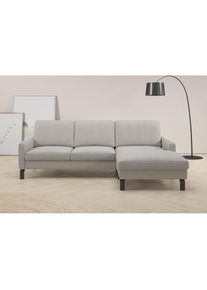 Home Affaire Ecksofa inkl. saugroboterfreundliche H&ouml;he & schmale Armlehnen