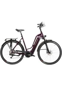 Kross &raquo;E-Trekkingrad Trans Hybrid Prestige 630 28 Zoll lila&laquo; 11 Gang Shimano DEORE XT DI2 M8050 Schaltwerk Kettenschaltung Mittelmotor 250 W Pedelec, 