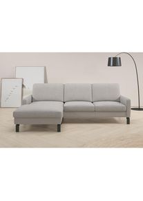 Home Affaire Ecksofa inkl. saugroboterfreundliche H&ouml;he & schmale Armlehnen