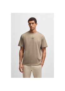 BOSS Green T-Shirt &raquo;Tee&laquo; mit Rundhalsausschnitt braun, Gr&ouml;&szlig;e XXL