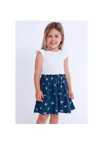 Blue Seven Shirtkleid 1 tlg. tlg. im Oberteil im tollen Lochstickerei-Look