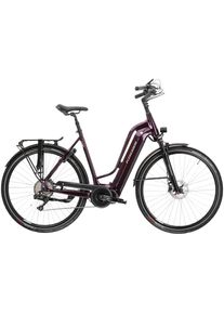 Kross &raquo;E-Trekkingrad Trans Hybrid Prestige 630 28 Zoll lila&laquo; 11 Gang Shimano DEORE XT DI2 M8050 Schaltwerk Kettenschaltung Mittelmotor 250 W Pedelec, 