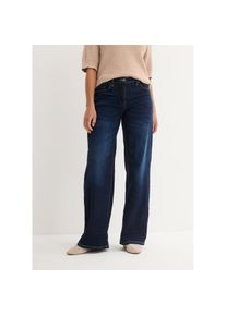 bonprix Weite Jeans Loose Fit Passform, mit Stretch-Material, mit Bequembund blau, Gr&ouml;&szlig;e 56