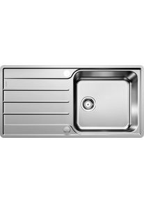 Edelstahlsp&uuml;le Blanco "LEMIS XL 6 S-IF", silber (edelstahl), B:50cm H:21cm T:100cm, Edelstahl, K&uuml;chensp&uuml;len, Edelstahlsp&uuml;le, zum wechselseitigen Einbau geeignet