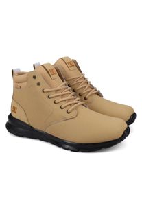 Stiefel DC Shoes "Mason 2", Herren, Gr. 12(46), tan, schwarz, Obermaterial: Leder [Kuh] / Futter: Textil / Au&szlig;ensohle: Gummi., Schuhe Stiefel