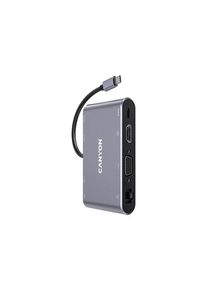 Canyon DS-14 - docking station - USB-C - VGA HDMI - GigE