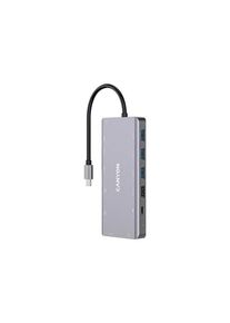 Canyon CNS-TDS12 - docking station - USB-C - 13-slot - VGA HDMI - GigE