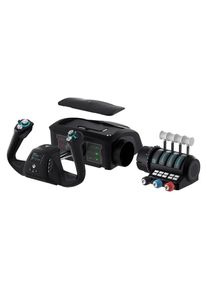 Turtle Beach, Simulations-Controller &raquo;VelocityOne Flight Universal Control System&laquo;, schwarz, Vollfarbiges Flugmanagement-Display zum Erlernen und 