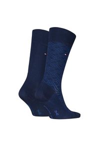 Tommy Hilfiger, Herren, Socken &raquo;TH MEN SOCK 2P AOP FLAG&laquo; 2 Paar, navy, 39-42, navy,