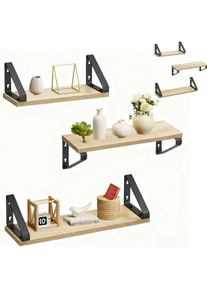 Relaxdays, Regal, Wandregal-Set (40 x 12 x 11 cm)