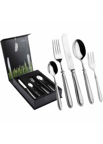 Picard & Wielp&uuml;tz Solingen, Besteck-Set &raquo;Tafelbesteck inkl. Besteckbox Landhaus 30er Set silber&laquo; Sp&uuml;lmaschinengeeignet, silber, 30 tlg., silber