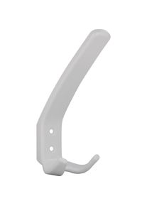 SIRO, Kleiderhaken + Wandgarderobe, Huthaken Amun Garderobenhaken Breite 57 mm, H&ouml;he 150 mm, Kunststoff weiss