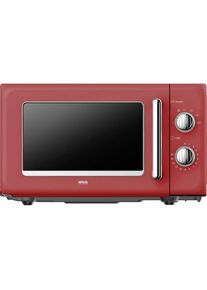 Silva MW-R 25.3 rot Mikrowelle, 700 W, 20 L, Retro, Mikrowelle, Rot