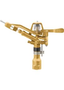 GEKA, Rasensprenger, Kreis- und Sektorenregner V65 &Oslash; 35 m G1&prime;&prime; IG Messing (Kreisregner)