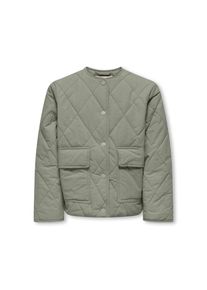 KIDS Only, Damen, Steppjacke &raquo;KOGROSALINA QUILTED JACKET VD OTW NOOS&laquo;, Seagrass, 134, Jacke von KIDS Only f&uuml;r M&auml;dchen
