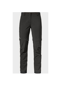 Sch&ouml;ffel Sch&ouml;ffel, Damen, Zip-away-Hose &raquo;Outdoor-Hose Zip Off&laquo;, 9990 - schwarz, 38 - Normalgr&ouml;&szlig;en, H&ouml;chste Bewegungsfreiheit durch 4-Wege-Stretch